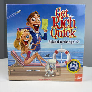 FoxMind Get Rich Quick Board Game New Sealed